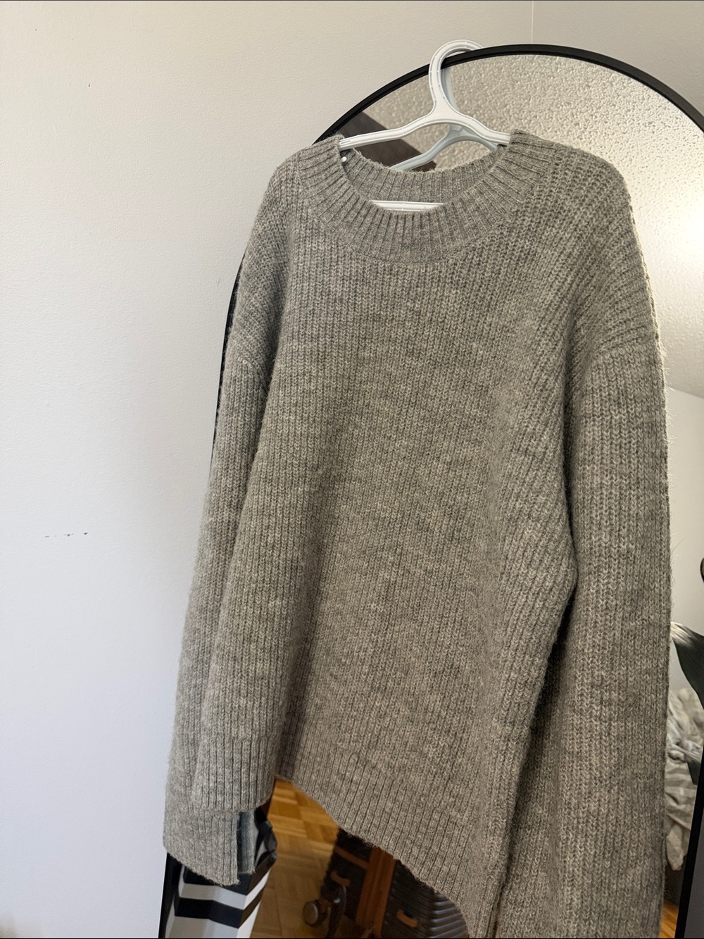 H&M Grey Knit Sweater